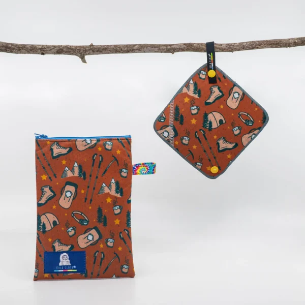 Kula Pocket (Waterproof Antimicrobial Bag) - "Camping Gear" Design, Kula Cloth sold separately - Image 3