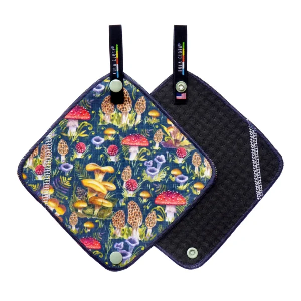Kula Cloth - Antimicrobial Pee Cloth ("Oh, Cremini!" Design) - Image 2