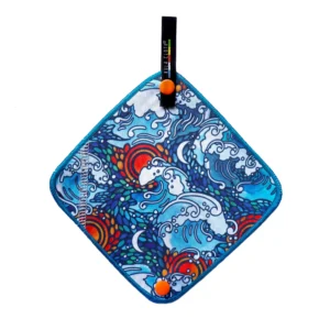 Kula Cloth - Antimicrobial Pee Cloth ("Tidal Forces" Design)