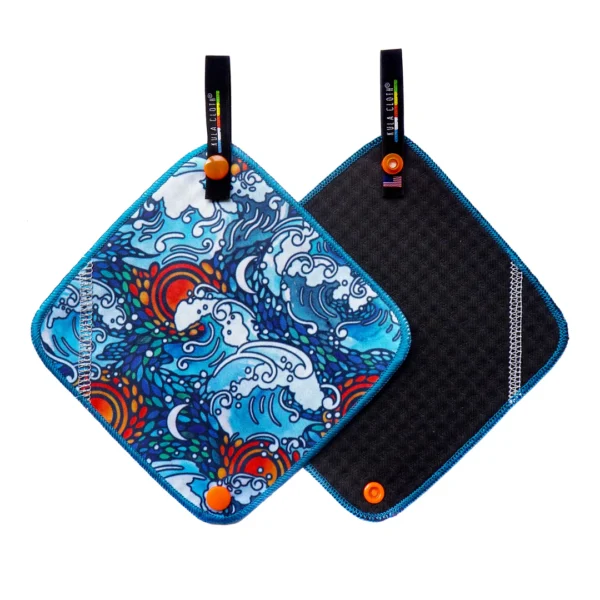 Kula Cloth - Antimicrobial Pee Cloth ("Tidal Forces" Design) - Image 3